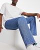 Abercrombie & Fitch Abercrombie & Fitch 90s straight fit no dry jeans in mid wash-Blue - 3