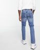 Abercrombie & Fitch Abercrombie & Fitch Athletic skinny fit jeans in mid wash-Blue - 2