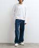Abercrombie & Fitch Abercrombie & Fitch baggy fit jeans in vintage dark blue wash - 1