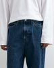 Abercrombie & Fitch Abercrombie & Fitch baggy fit jeans in vintage dark blue wash - 4