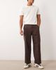 Abercrombie & Fitch Abercrombie & Fitch baggy pull on pants in brown stripes - 1