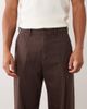 Abercrombie & Fitch Abercrombie & Fitch baggy pull on pants in brown stripes - 4