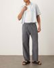 Abercrombie & Fitch Abercrombie & Fitch baggy pull on textured pants in gray - 3