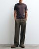 Abercrombie & Fitch Abercrombie & Fitch baggy tailored pants in dark khaki-Brown - 1