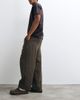 Abercrombie & Fitch Abercrombie & Fitch baggy tailored pants in dark khaki-Brown - 3