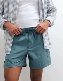 Abercrombie & Fitch Abercrombie & Fitch baggy tech shorts in green