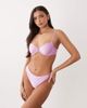 Abercrombie & Fitch Abercrombie & Fitch balconette bikini top with starfish pendant in lilac, part of a set-Purple - 1