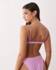 Abercrombie & Fitch Abercrombie & Fitch balconette bikini top with starfish pendant in lilac, part of a set-Purple - 4