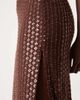 Abercrombie & Fitch Abercrombie & Fitch beaded bandeau maxi dress in brown sequin - 4