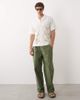 Abercrombie & Fitch Abercrombie & Fitch boxy emboidered short sleeve shirt in white - 2