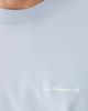 Abercrombie & Fitch Abercrombie & Fitch boxy short sleeve italic logo T-shirt in baby blue - 4