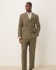 Abercrombie & Fitch Abercrombie & Fitch classic linen blend suit pants in olive green - part of a set - 1