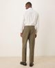 Abercrombie & Fitch Abercrombie & Fitch classic linen blend suit pants in olive green - part of a set - 2