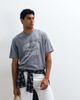 Abercrombie & Fitch Abercrombie & Fitch collegiate graphic heavyweight t-shirt in washed blue - 2
