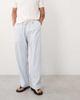 Abercrombie & Fitch Abercrombie & Fitch cotton rich baggy seersucker pants in blue stripes - 1