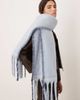 Abercrombie & Fitch Abercrombie & Fitch cozy scarf in baby blue - 1
