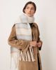 Abercrombie & Fitch Abercrombie & Fitch cozy scarf in blue stripe - 1