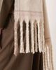 Abercrombie & Fitch Abercrombie & Fitch cozy scarf in cream/brown plaid - 2