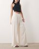 Abercrombie & Fitch Abercrombie & Fitch crinkle pull on pants in cream-White - 4