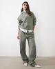Abercrombie & Fitch Abercrombie & Fitch cropped boxy hoodie in khaki-Green - 2