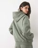 Abercrombie & Fitch Abercrombie & Fitch cropped boxy hoodie in khaki-Green - 4