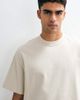 Abercrombie & Fitch Abercrombie & Fitch cropped premium heavyweight T-shirt in beige-Neutral - 2