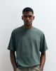 Abercrombie & Fitch Abercrombie & Fitch cropped premium heavyweight t-shirt in washed green - 2