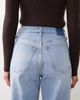 Abercrombie & Fitch Abercrombie & Fitch Curve Love 90s relaxed straight leg jeans in light blue wash - 4