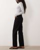 Abercrombie & Fitch Abercrombie & Fitch Curve Love high rise straight leg jeans in washed black - 3