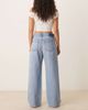 Abercrombie & Fitch Abercrombie & Fitch curve love low rise ultra loose jeans in light wash-Blue - 3