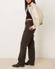 Abercrombie & Fitch Abercrombie & Fitch curve love relaxed 90s fit jeans in chocolate cheetah print-Brown - 3