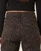 Abercrombie & Fitch Abercrombie & Fitch curve love relaxed 90s fit jeans in chocolate cheetah print-Brown - 4