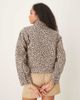 Abercrombie & Fitch Abercrombie & Fitch denim front zip workwear jacket in leopard print-Multi - 3
