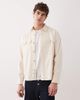 Abercrombie & Fitch Abercrombie & Fitch denim overshirt in beige-Neutral - 1