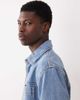 Abercrombie & Fitch Abercrombie & Fitch denim shacket in mid blue wash - 4