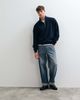 Abercrombie & Fitch Abercrombie & Fitch essential 1/4 zip sweatshirt in navy - 2