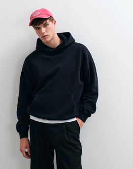 Abercrombie & Fitch Abercrombie & Fitch essential hoodie in washed black