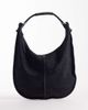 Abercrombie & Fitch Abercrombie & Fitch faux suede tote bag with whipstitch detail in black - 1