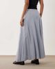 Abercrombie & Fitch Abercrombie & Fitch flowy midaxi skirt in micro blue plaid - 3