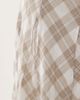 Abercrombie & Fitch Abercrombie & Fitch flowy midaxi skirt in white and brown plaid - 4
