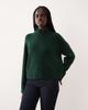 Abercrombie & Fitch Abercrombie & Fitch funnel neck sweater in green - 1