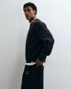 Abercrombie & Fitch Abercrombie & Fitch heavyweight crew neck sweatshirt in washed black - 3