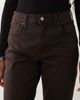 Abercrombie & Fitch Abercrombie & Fitch high rise bootcut fit jeans in brown - 4