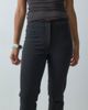 Abercrombie & Fitch Abercrombie & Fitch high rise flared trouser in black pinstripe - 3