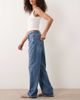 Abercrombie & Fitch Abercrombie & Fitch high rise loose fit jeans in vintage blue wash - 2