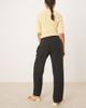 Abercrombie & Fitch Abercrombie & Fitch high rise midweight straight leg pants in black - 3