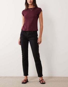 Abercrombie & Fitch Abercrombie & Fitch high rise skinny jeans in black