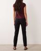 Abercrombie & Fitch Abercrombie & Fitch high rise skinny jeans in black - 2