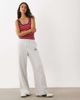 Abercrombie & Fitch Abercrombie & Fitch high rise wide leg sweatpants in light gray - 1