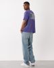 Abercrombie & Fitch Abercrombie & Fitch hotel back graphic t-shirt in purple-Navy - 2